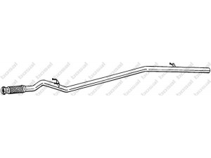 BOSAL 950-079 išleidimo kolektorius 
 Išmetimo sistema -> Išmetimo vamzdžiai
1731.LJ, 96 618 44280, 1731.LJ
