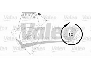 VALEO 455538 starteris 
 Elektros įranga -> Starterio sistema -> Starteris
477049, 5003312
