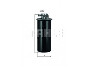 KNECHT KL 454 kuro filtras 
 Techninės priežiūros dalys -> Papildomas remontas
4F0127435, 4F0127435A