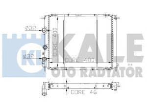 KALE OTO RADYATÖR 162400 radiatorius, variklio aušinimas 
 Aušinimo sistema -> Radiatorius/alyvos aušintuvas -> Radiatorius/dalys
77 00 836 304, 77 01 352 904, 7700836304