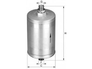UNIFLUX FILTERS XB92 kuro filtras 
 Techninės priežiūros dalys -> Papildomas remontas
928.110.147.08, 928.110.147.11