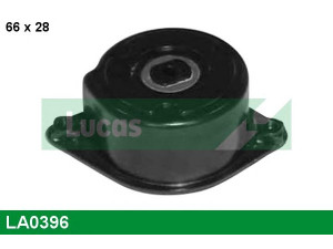 LUCAS ENGINE DRIVE LA0396 diržo įtempiklis, V formos rumbuotas diržas 
 Diržinė pavara -> V formos rumbuotas diržas/komplektas -> Dirželio įtempiklis (įtempimo blokas)