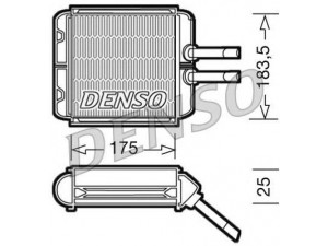 DENSO DRR08001 šilumokaitis, salono šildymas
96201949