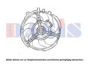 AKS DASIS 088094N ventiliatorius, radiatoriaus 
 Aušinimo sistema -> Oro aušinimas
46723518