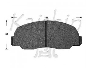 KAISHIN FK2068 stabdžių trinkelių rinkinys, diskinis stabdys 
 Techninės priežiūros dalys -> Papildomas remontas
UB3949280, 449160020, 449187601