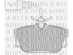 BORG & BECK BBP2130 stabdžių trinkelių rinkinys, diskinis stabdys 
 Techninės priežiūros dalys -> Papildomas remontas
7M3698451D, 7M3698451F, 1133448