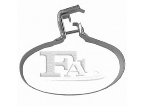 FA1 124-901 laikantysis rėmas, duslintuvas
852691, 856291, 90118580