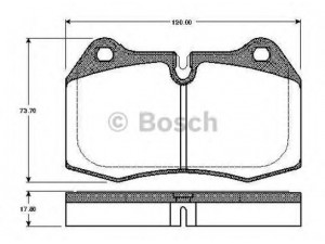 BOSCH 0 986 TB2 247 stabdžių trinkelių rinkinys, diskinis stabdys 
 Techninės priežiūros dalys -> Papildomas remontas
34 11 1 161 975, 34 11 1 162 210