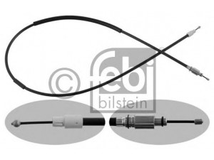 FEBI BILSTEIN 36935 trosas, stovėjimo stabdys 
 Stabdžių sistema -> Valdymo svirtys/trosai
955 424 141 10, 955 424 141 11