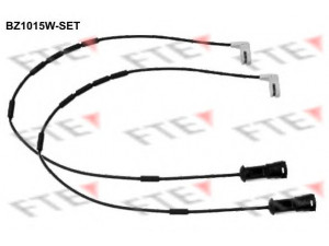 FTE BZ1015W-SET įspėjimo kontaktas, stabdžių trinkelių susidėvėjimas 
 Stabdžių sistema -> Susidėvėjimo indikatorius, stabdžių trinkelės
12 38 348, 90 335 784, 90 335 784