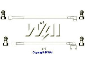 WAIglobal SL098 uždegimo laido komplektas