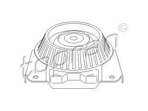 TOPRAN 301 228 pakabos statramsčio atraminis guolis 
 Ašies montavimas/vairavimo mechanizmas/ratai -> Montavimas, pakabos statramstis
6 838 725, 93BB18198BC