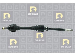 DA SILVA C3543 kardaninis velenas 
 Ratų pavara -> Kardaninis velenas
3273Z1