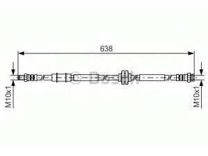 BOSCH 1 987 481 399 stabdžių žarnelė 
 Stabdžių sistema -> Stabdžių žarnelės
51780396, 51780396