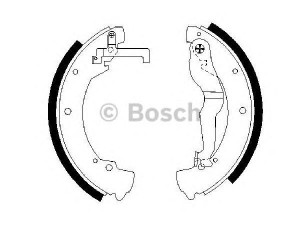 BOSCH 0 986 487 312 stabdžių trinkelių komplektas 
 Techninės priežiūros dalys -> Papildomas remontas
701 609 531 D, 701 609 531 E, 701 609 532 D
