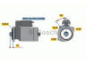 BOSCH 0 001 330 013 starteris