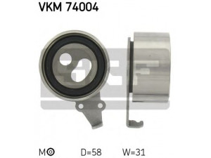 SKF VKM 74004 įtempiklio skriemulys, paskirstymo diržas 
 Techninės priežiūros dalys -> Papildomas remontas
R201-12-700A, 12810-78E01, OK016-12-700