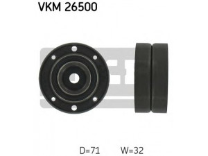 SKF VKM 26500 kreipiantysis skriemulys, paskirstymo diržas 
 Diržinė pavara -> Paskirstymo diržas/komplektas -> Laisvasis/kreipiamasis skriemulys
77 00 857 492