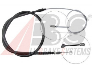 A.B.S. K13696 trosas, stovėjimo stabdys 
 Stabdžių sistema -> Valdymo svirtys/trosai
365300001N
