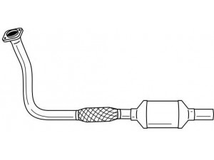 AKS DASIS SG40199 katalizatoriaus keitiklis