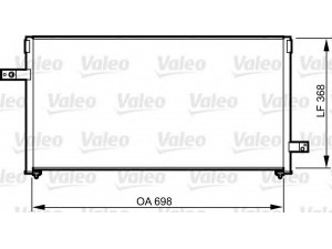 VALEO 814311 kondensatorius, oro kondicionierius 
 Oro kondicionavimas -> Kondensatorius
73210 FC050, 73210FC050