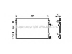 AVA QUALITY COOLING CR5071 kondensatorius, oro kondicionierius 
 Oro kondicionavimas -> Kondensatorius
5017405, 5017405AA, 5017405AB
