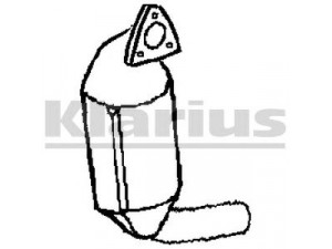KLARIUS 322234 katalizatoriaus keitiklis 
 Išmetimo sistema -> Katalizatoriaus keitiklis
5854447, 93189319, 5854447, 93189319
