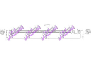 Brovex-Nelson H7257 stabdžių žarnelė 
 Stabdžių sistema -> Stabdžių žarnelės
5156083030, 5156083031, 5157065J00