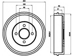 HELLA 8DT 355 302-081 stabdžių būgnas 
 Stabdžių sistema -> Būgninis stabdys -> Stabdžių būgnas
3294511