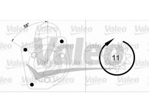 VALEO 433301 starteris 
 Elektros įranga -> Starterio sistema -> Starteris
4294494, 4294495, 4469985, 4469986