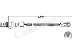 CALORSTAT by Vernet LS120012 lambda jutiklis
89465-17090, 89465-20160, 89465-32110
