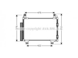 AVA QUALITY COOLING TO5404 kondensatorius, oro kondicionierius