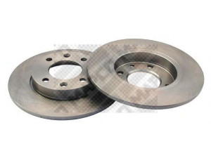 MAPCO 15312/2 stabdžių diskas 
 Stabdžių sistema -> Diskinis stabdys -> Stabdžių diskas