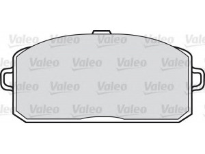 VALEO 551504 stabdžių trinkelių rinkinys, diskinis stabdys 
 Techninės priežiūros dalys -> Papildomas remontas
04465-10170, 04465-10180, 04491-10030
