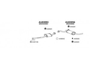 VENEPORTE 030178 išmetimo sistema