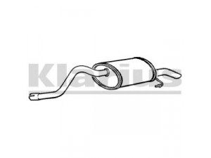 KLARIUS RN815D galinis duslintuvas 
 Išmetimo sistema -> Duslintuvas
7700419035, 7700419326, 7700437010
