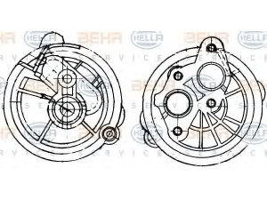 HELLA 9XL 351 328-201 valdymo vožtuvas, aušinimo skystis
1 360 911, 64 11 1 360 911