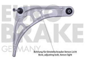 EUROBRAKE 59025011528 vikšro valdymo svirtis 
 Ašies montavimas/vairavimo mechanizmas/ratai -> Valdymo svirtis/pasukamosios svirties sujungimas -> Vairo trauklės (valdymo svirtis, išilginis balansyras, diago
31121094466, 31126750224, 31126751318