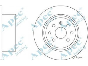APEC braking DSK574 stabdžių diskas 
 Stabdžių sistema -> Diskinis stabdys -> Stabdžių diskas
569102, 90268524, 90297932