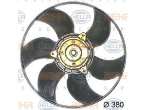 HELLA 8EW 009 158-501 ventiliatorius, radiatoriaus 
 Aušinimo sistema -> Oro aušinimas
77 01 043 943, 77 01 045 816, 77 01 070 217