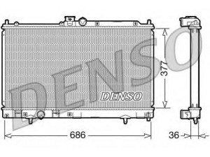 DENSO DRM45022 radiatorius, variklio aušinimas 
 Aušinimo sistema -> Radiatorius/alyvos aušintuvas -> Radiatorius/dalys
MR464612