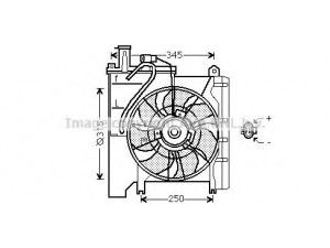 AVA QUALITY COOLING TO7553 ventiliatorius, radiatoriaus 
 Aušinimo sistema -> Oro aušinimas
1253G9, 1308CE, 1253G9, 1308CE