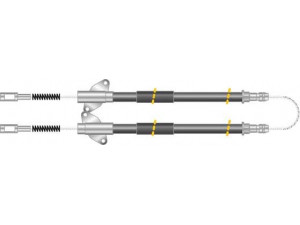 MGA CF5574 trosas, stovėjimo stabdys