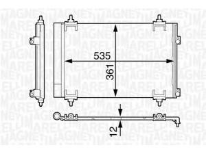 MAGNETI MARELLI 350203602000 kondensatorius, oro kondicionierius 
 Oro kondicionavimas -> Kondensatorius
6455CX, 6455CX, 9650545480, 9650631480