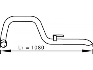 DINEX 74619 išleidimo kolektorius 
 Išmetimo sistema -> Išmetimo vamzdžiai
906.490.0621, 2E0253681C