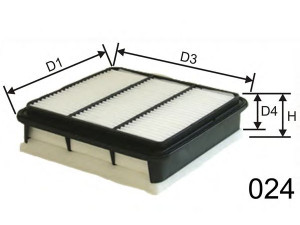 MISFAT P452 oro filtras 
 Techninės priežiūros dalys -> Techninės priežiūros intervalai
1500A098