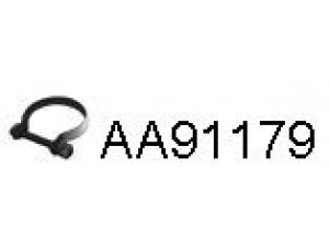 VENEPORTE AA91179 spaustukas, išmetimo sistema 
 Dviratė transporto priemonės -> Išmetimo sistema -> Atskiros surinkimo dalys -> Užveržimo elementas
2067500QAJ, 4411725, 5850470, 5850476