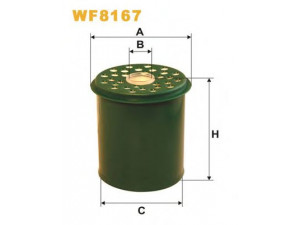 WIX FILTERS WF8167 kuro filtras 
 Techninės priežiūros dalys -> Papildomas remontas
7701204497, XD727