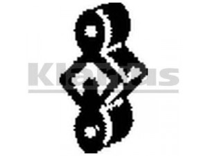 KLARIUS 420092 laikiklis, išmetimo sistema
4243589, 4296059, 4296060, 4297082