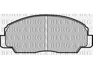 BORG & BECK BBP1592 stabdžių trinkelių rinkinys, diskinis stabdys 
 Techninės priežiūros dalys -> Papildomas remontas
04491-87612, 04491-87613, 04491-87617